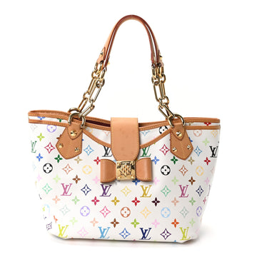 Louis Vuitton Multicolor Annie Gm White