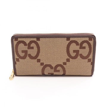 Gucci Jumbo Gg Continental Around Zip
