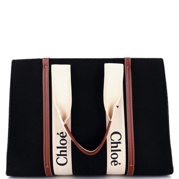 Chloe Woody Tote Recycled Felt With