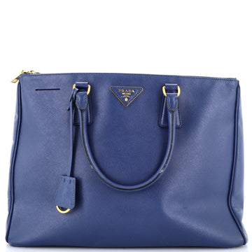 Prada Double Zip Lux Tote Saffiano