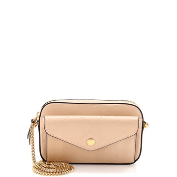Gucci Front Pocket Chain Shoulder Bag