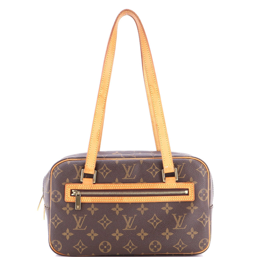 Louis Vuitton Cite Handbag Canvas Mm