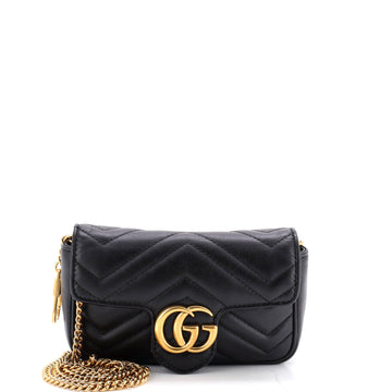 Gucci Gg Marmont Flap Bag Matelasse