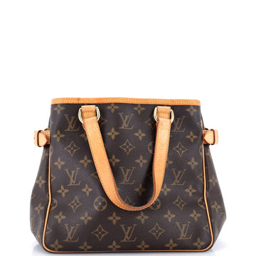 Louis Vuitton Batignolles Handbag Canvas