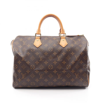 Louis Vuitton Speedy 35 Handbag Leather