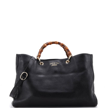 Gucci Bamboo Shopper Tote Leather Large