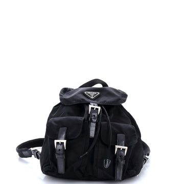 Prada Double Front Pocket Backpack