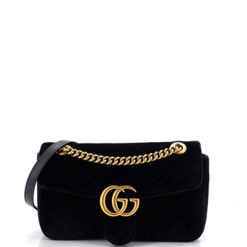 Gucci Gg Marmont Flap Bag Matelasse