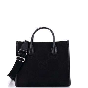 Gucci Convertible Tote Jumbo Gg Canvas