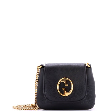 Gucci Chain Shoulder Bag Leather Small