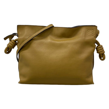 Loewe Flamenco Clutch Mini Brown Nappa
