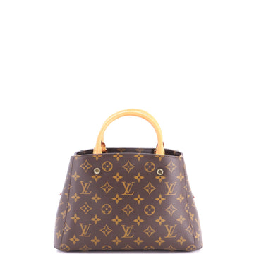 Louis Vuitton Montaigne Handbag Canvas