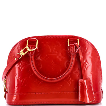 Louis Vuitton Alma Handbag Vernis Bb
