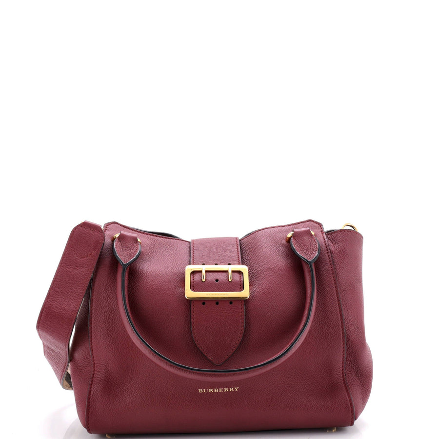 Burberry Buckle Tote Leather Medium
