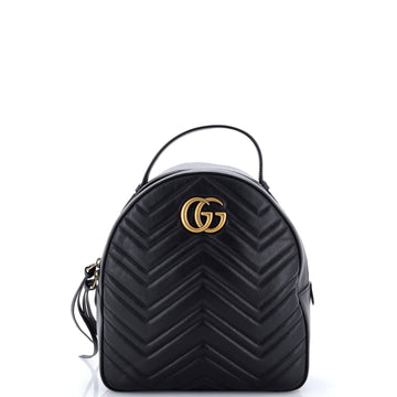 Gucci Gg Marmont Backpack Matelasse