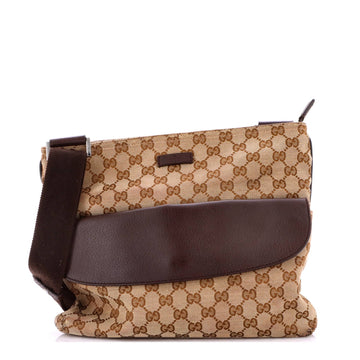 Gucci Front Pocket Messenger Bag Gg