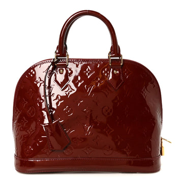 Louis Vuitton Vernis Alma Pm Rouge