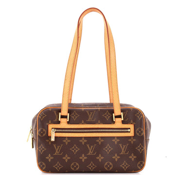 Louis Vuitton Cite Handbag Canvas Mm