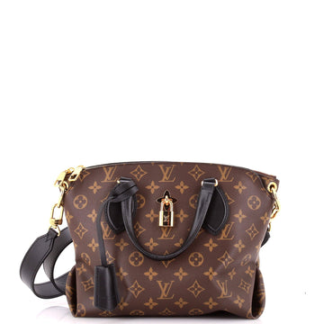 Louis Vuitton Flower Zipped Tote Canvas