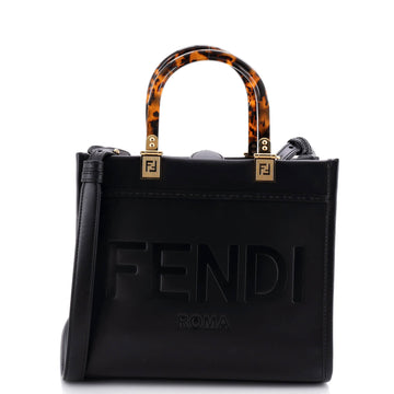 Fendi Sunshine Shopper Tote Leather