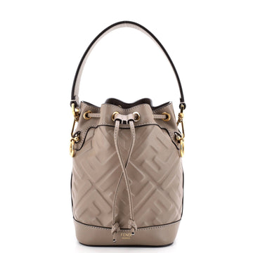 Fendi Mon Tresor Bucket Bag Zucca