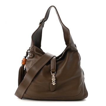 Gucci Pebbled Calfskin Medium New Jackie
