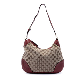 Gucci Gg Canvas Charlotte Hobo Pre-Loved