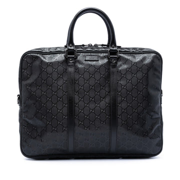 Gucci Gg Imprime Business Bag Pre-Loved
