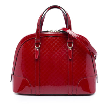 Gucci Small Microssima Patent Nice Dome
