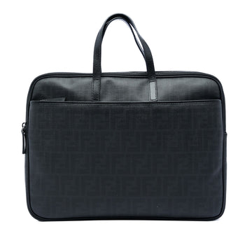 Fendi Zucca Spalmati Business Bag Pre-