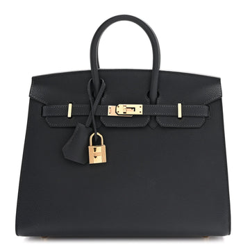 Hermes Epsom Birkin Sellier 25 Gris