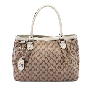 Gucci Gg Canvas Sukey Tote Pre-Loved