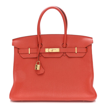 Hermes Togo Birkin 35 Capucine