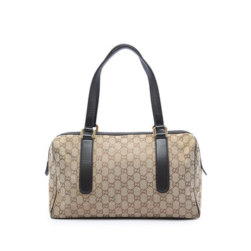 Gucci Gg Canvas Boston Bag Pre-Loved
