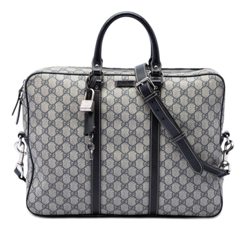 Gucci Gg Supreme Business Bag Pre-Loved