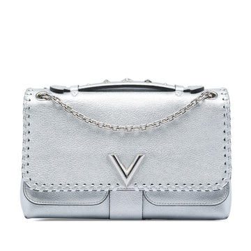 Louis Vuitton Metallic Cuir Plume Ecume