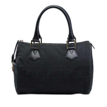 Fendi Zucca Canvas Boston Bag Pre-Loved