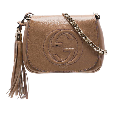 Gucci Small Patent Soho Chain Flap