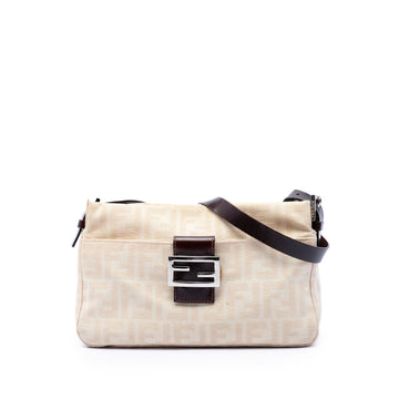 Fendi Zucca Canvas Shoulder Bag Pre-