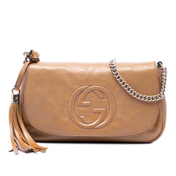 Gucci Medium Patent Soho Chain Flap