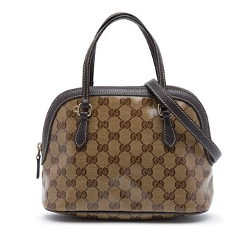Gucci Mini Gg Crystal Dome Satchel Pre-