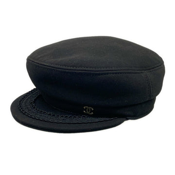 Chanel Black Cotton Hat