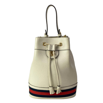 Gucci Ophidia White Red Navy Leather