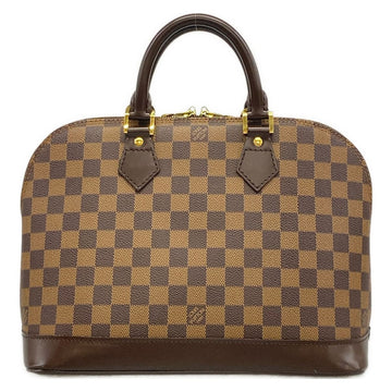 Louis Vuitton Alma Ebene Damier Handbag