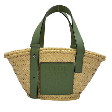 Loewe Small Basket Bag Beige Green