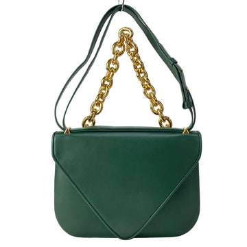 Bottega Veneta Mount Dark Green Leather