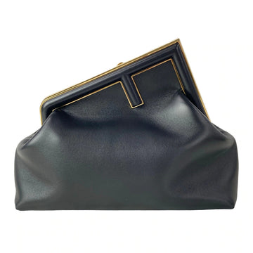 Fendi First Medium Bag Black Nappa