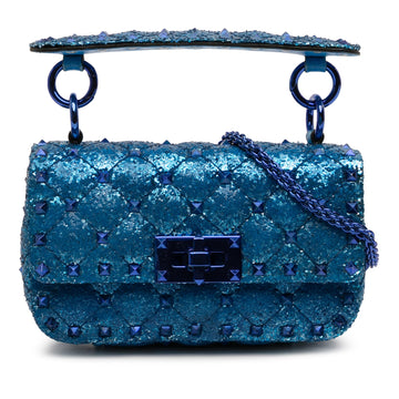 Valentino Mini Glitter Rockstud Spike
