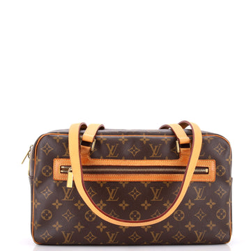 Louis Vuitton Cite Handbag Canvas Gm