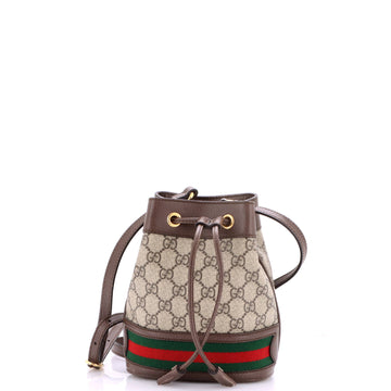 Gucci Ophidia Bucket Bag Gg Coated